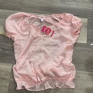 Small candies sheer top